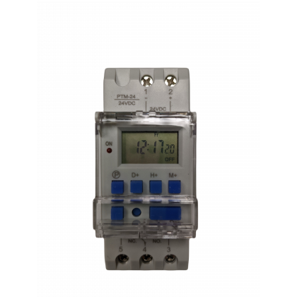 EMX PTM-24 Seven Day Programmable Timer, 24 Volt